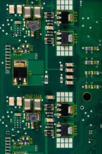 copper on printed circuit board